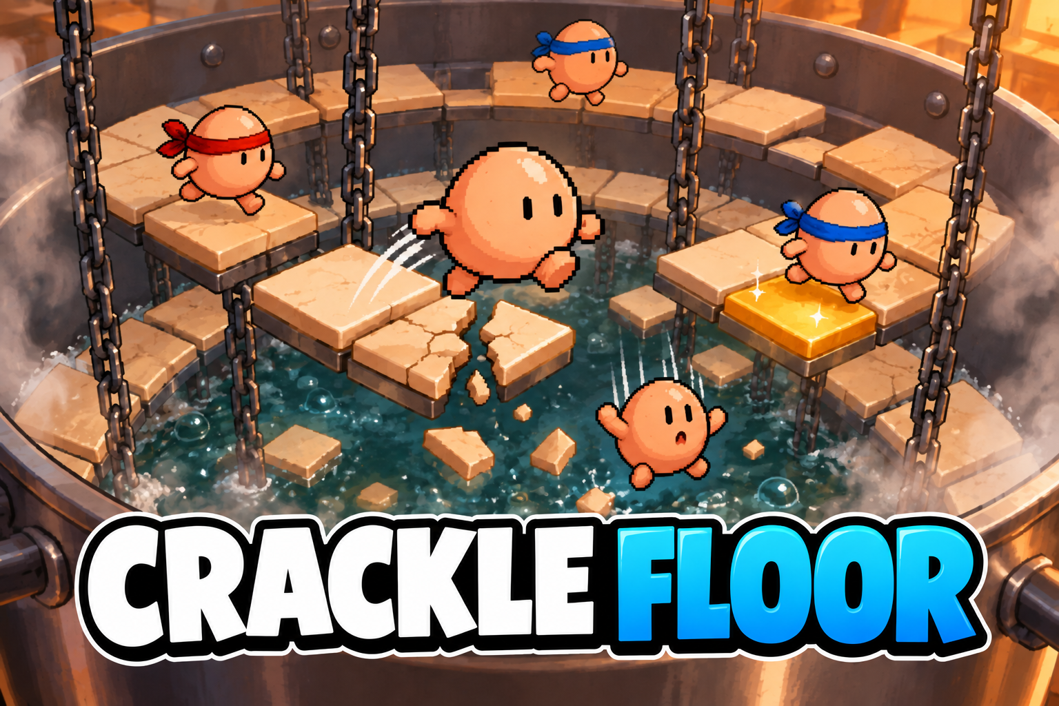 Crackle Floor cover artwork