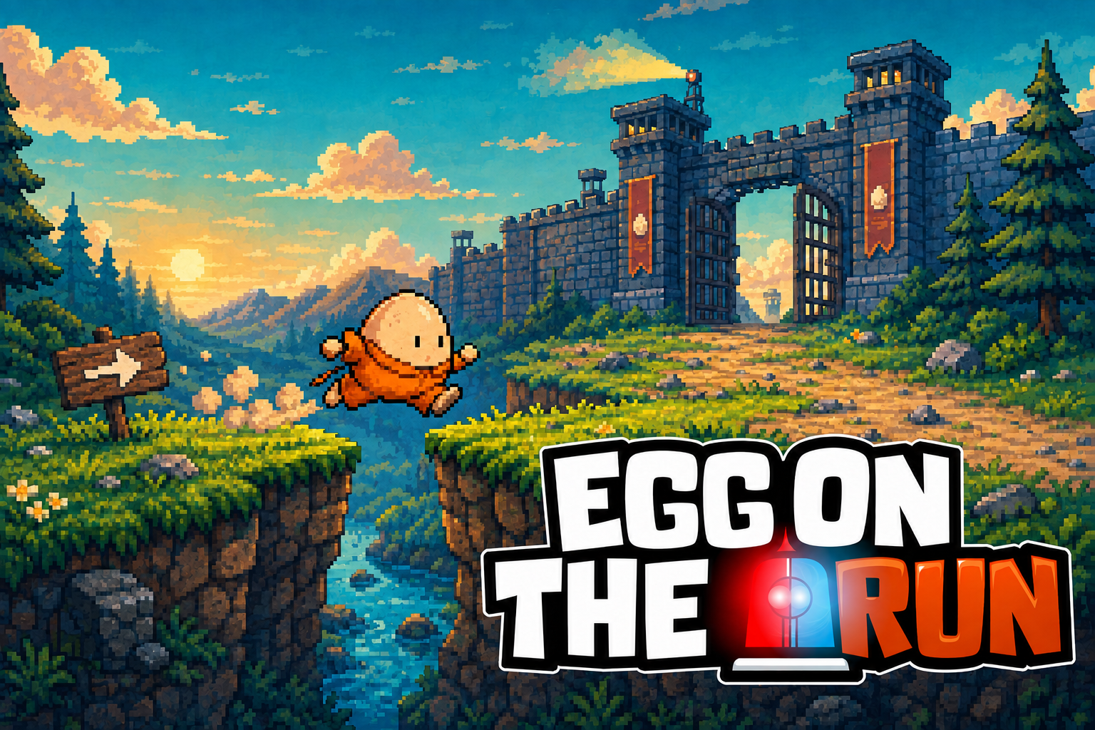 Egg on the Run cover artwork